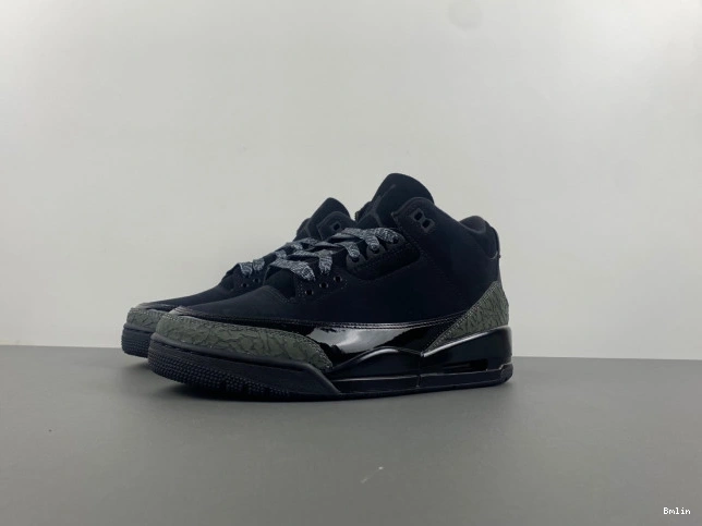 CK9246-168 Jordan Black Retro 3 Air Cat 0822